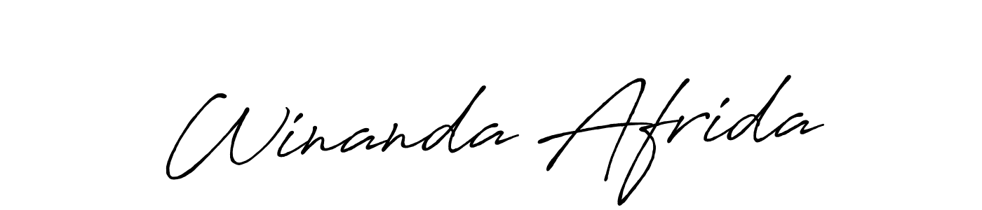 Similarly Antro_Vectra_Bolder is the best handwritten signature design. Signature creator online .You can use it as an online autograph creator for name Winanda Afrida. Winanda Afrida signature style 7 images and pictures png