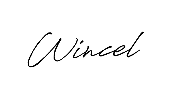 How to Draw Wincel signature style? Antro_Vectra_Bolder is a latest design signature styles for name Wincel. Wincel signature style 7 images and pictures png