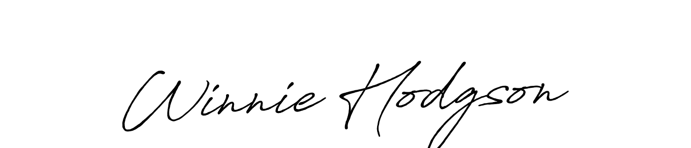 Also You can easily find your signature by using the search form. We will create Winnie Hodgson name handwritten signature images for you free of cost using Antro_Vectra_Bolder sign style. Winnie Hodgson signature style 7 images and pictures png