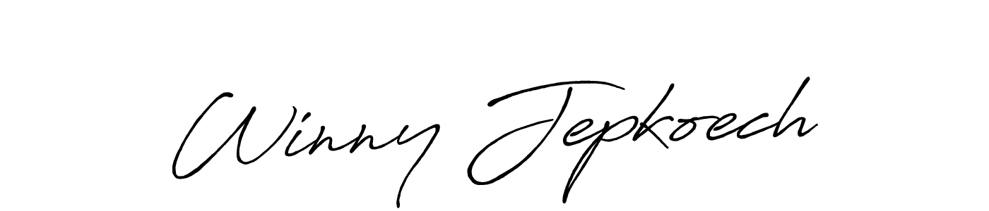 Also You can easily find your signature by using the search form. We will create Winny Jepkoech name handwritten signature images for you free of cost using Antro_Vectra_Bolder sign style. Winny Jepkoech signature style 7 images and pictures png