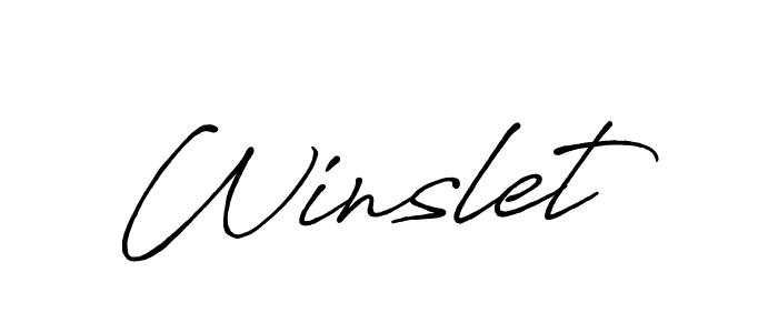 Once you've used our free online signature maker to create your best signature Antro_Vectra_Bolder style, it's time to enjoy all of the benefits that Winslet name signing documents. Winslet signature style 7 images and pictures png