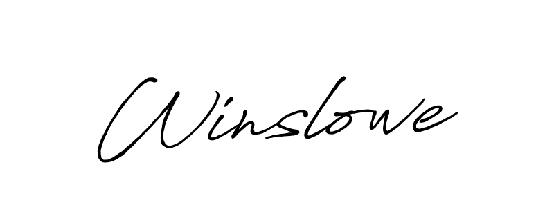 You should practise on your own different ways (Antro_Vectra_Bolder) to write your name (Winslowe) in signature. don't let someone else do it for you. Winslowe signature style 7 images and pictures png