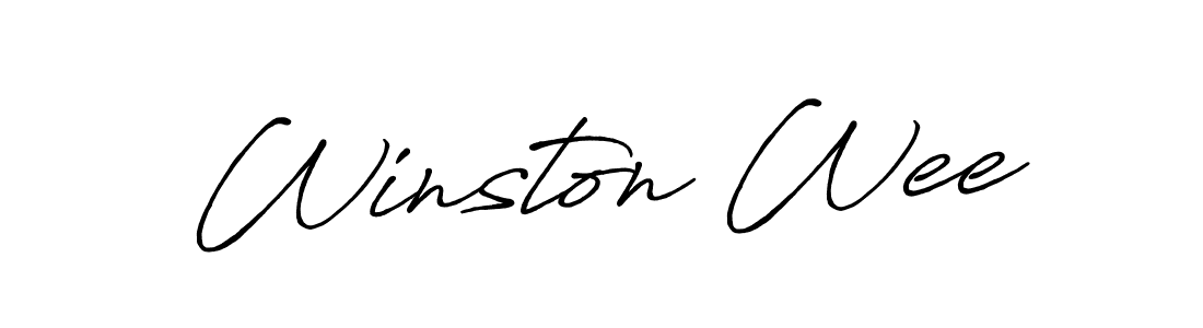 Once you've used our free online signature maker to create your best signature Antro_Vectra_Bolder style, it's time to enjoy all of the benefits that Winston Wee name signing documents. Winston Wee signature style 7 images and pictures png