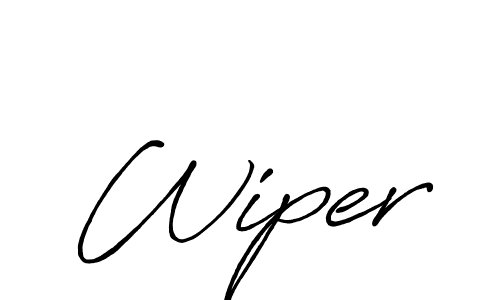 Also You can easily find your signature by using the search form. We will create Wiper name handwritten signature images for you free of cost using Antro_Vectra_Bolder sign style. Wiper signature style 7 images and pictures png