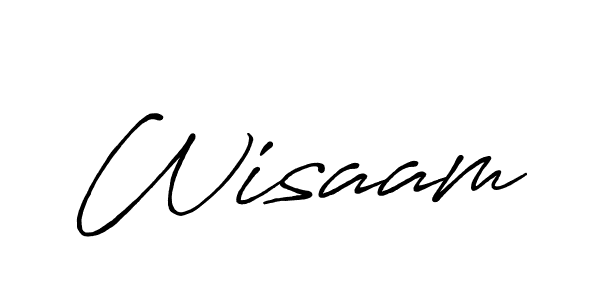 Also You can easily find your signature by using the search form. We will create Wisaam name handwritten signature images for you free of cost using Antro_Vectra_Bolder sign style. Wisaam signature style 7 images and pictures png