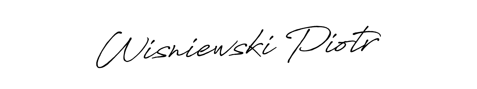 Best and Professional Signature Style for Wisniewski Piotr. Antro_Vectra_Bolder Best Signature Style Collection. Wisniewski Piotr signature style 7 images and pictures png