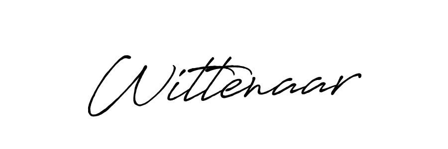 How to make Wittenaar name signature. Use Antro_Vectra_Bolder style for creating short signs online. This is the latest handwritten sign. Wittenaar signature style 7 images and pictures png