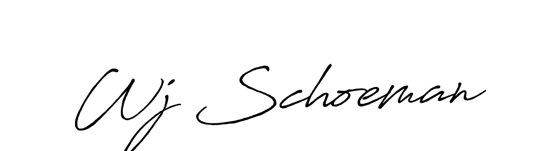 Similarly Antro_Vectra_Bolder is the best handwritten signature design. Signature creator online .You can use it as an online autograph creator for name Wj Schoeman. Wj Schoeman signature style 7 images and pictures png