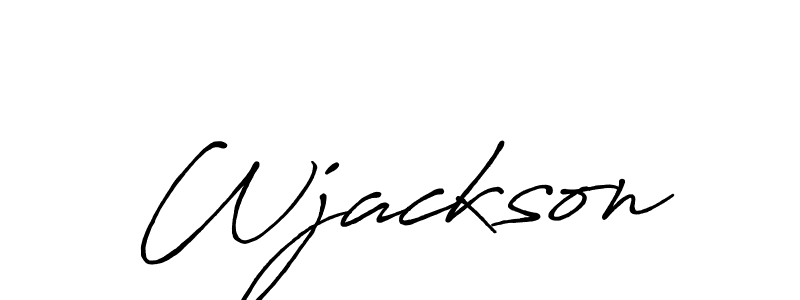It looks lik you need a new signature style for name Wjackson. Design unique handwritten (Antro_Vectra_Bolder) signature with our free signature maker in just a few clicks. Wjackson signature style 7 images and pictures png