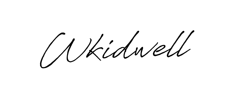 Also You can easily find your signature by using the search form. We will create Wkidwell name handwritten signature images for you free of cost using Antro_Vectra_Bolder sign style. Wkidwell signature style 7 images and pictures png