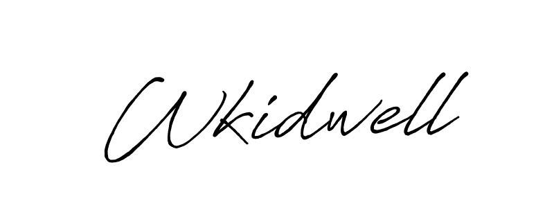 Once you've used our free online signature maker to create your best signature Antro_Vectra_Bolder style, it's time to enjoy all of the benefits that Wkidwell name signing documents. Wkidwell signature style 7 images and pictures png