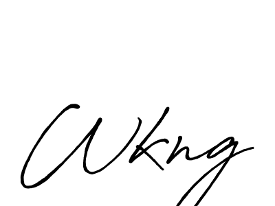 Once you've used our free online signature maker to create your best signature Antro_Vectra_Bolder style, it's time to enjoy all of the benefits that Wkng name signing documents. Wkng signature style 7 images and pictures png