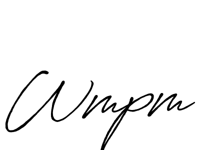 Make a short Wmpm signature style. Manage your documents anywhere anytime using Antro_Vectra_Bolder. Create and add eSignatures, submit forms, share and send files easily. Wmpm signature style 7 images and pictures png