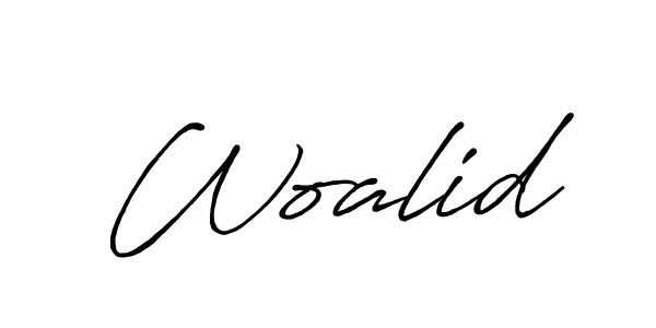 Antro_Vectra_Bolder is a professional signature style that is perfect for those who want to add a touch of class to their signature. It is also a great choice for those who want to make their signature more unique. Get Woalid name to fancy signature for free. Woalid signature style 7 images and pictures png