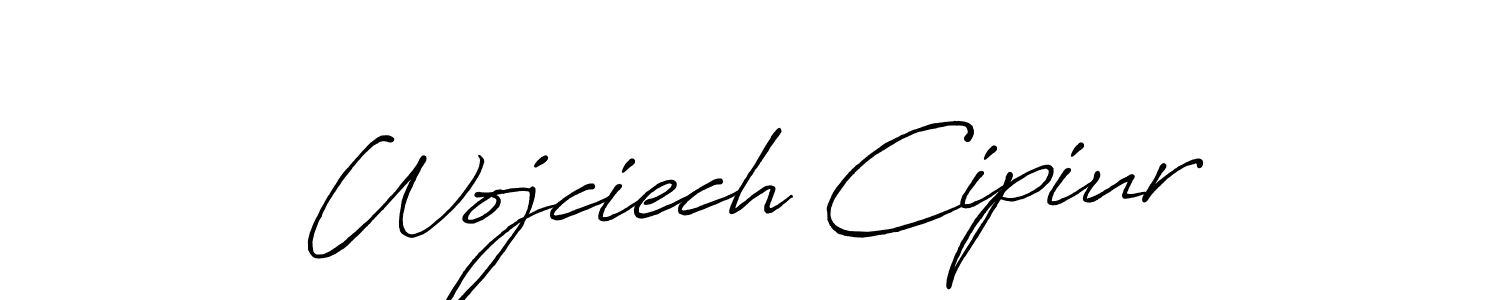 Here are the top 10 professional signature styles for the name Wojciech Cipiur. These are the best autograph styles you can use for your name. Wojciech Cipiur signature style 7 images and pictures png