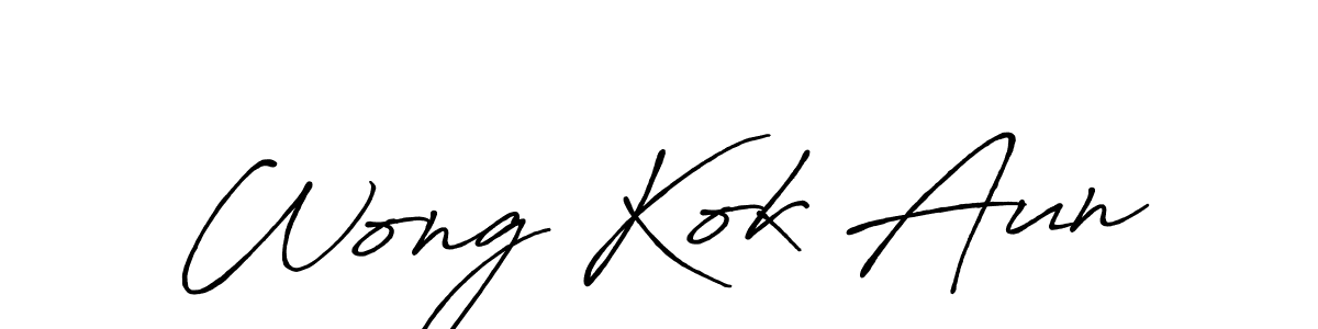 See photos of Wong Kok Aun official signature by Spectra . Check more albums & portfolios. Read reviews & check more about Antro_Vectra_Bolder font. Wong Kok Aun signature style 7 images and pictures png