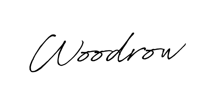 Also we have Woodrow name is the best signature style. Create professional handwritten signature collection using Antro_Vectra_Bolder autograph style. Woodrow signature style 7 images and pictures png