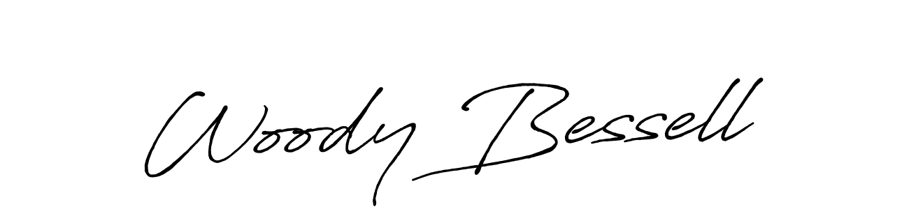 The best way (Antro_Vectra_Bolder) to make a short signature is to pick only two or three words in your name. The name Woody Bessell include a total of six letters. For converting this name. Woody Bessell signature style 7 images and pictures png