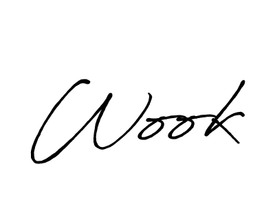 Make a beautiful signature design for name Wook. Use this online signature maker to create a handwritten signature for free. Wook signature style 7 images and pictures png