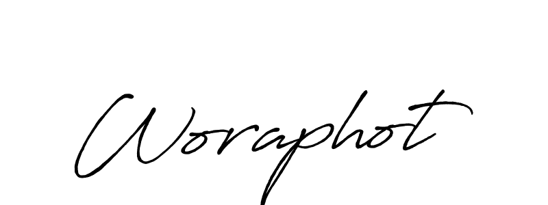 How to make Woraphot name signature. Use Antro_Vectra_Bolder style for creating short signs online. This is the latest handwritten sign. Woraphot signature style 7 images and pictures png
