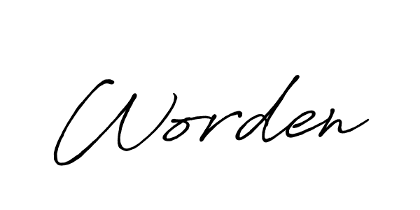 Antro_Vectra_Bolder is a professional signature style that is perfect for those who want to add a touch of class to their signature. It is also a great choice for those who want to make their signature more unique. Get Worden name to fancy signature for free. Worden signature style 7 images and pictures png