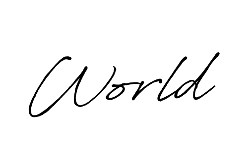 Best and Professional Signature Style for World. Antro_Vectra_Bolder Best Signature Style Collection. World signature style 7 images and pictures png