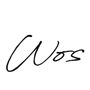 How to Draw Wos signature style? Antro_Vectra_Bolder is a latest design signature styles for name Wos. Wos signature style 7 images and pictures png