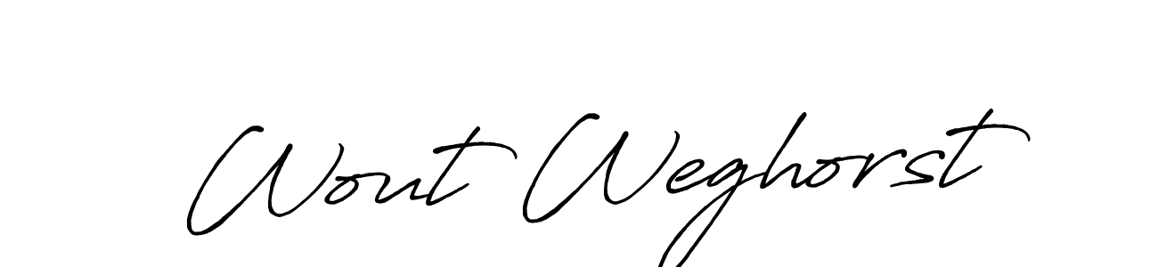 The best way (Antro_Vectra_Bolder) to make a short signature is to pick only two or three words in your name. The name Wout Weghorst include a total of six letters. For converting this name. Wout Weghorst signature style 7 images and pictures png