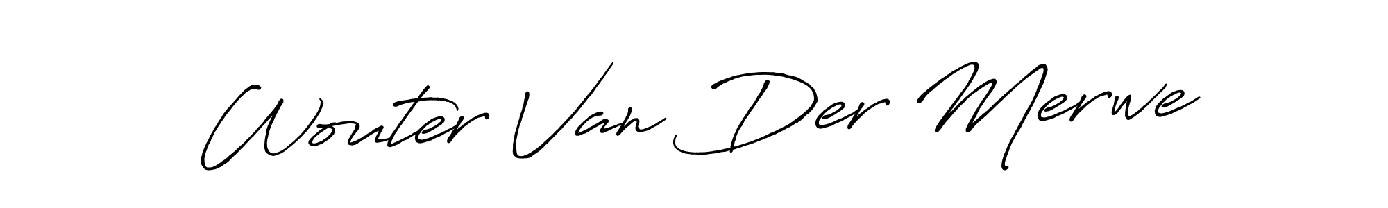 Best and Professional Signature Style for Wouter Van Der Merwe. Antro_Vectra_Bolder Best Signature Style Collection. Wouter Van Der Merwe signature style 7 images and pictures png