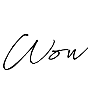 How to Draw Wow signature style? Antro_Vectra_Bolder is a latest design signature styles for name Wow. Wow signature style 7 images and pictures png