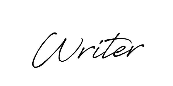 How to Draw Writer signature style? Antro_Vectra_Bolder is a latest design signature styles for name Writer. Writer signature style 7 images and pictures png