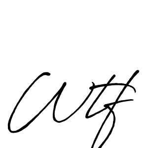 The best way (Antro_Vectra_Bolder) to make a short signature is to pick only two or three words in your name. The name Wtf include a total of six letters. For converting this name. Wtf signature style 7 images and pictures png