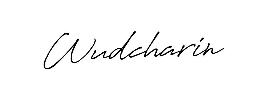 It looks lik you need a new signature style for name Wudcharin. Design unique handwritten (Antro_Vectra_Bolder) signature with our free signature maker in just a few clicks. Wudcharin signature style 7 images and pictures png