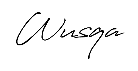 The best way (Antro_Vectra_Bolder) to make a short signature is to pick only two or three words in your name. For converting this name Wusqa. Wusqa signature style 7 images and pictures png