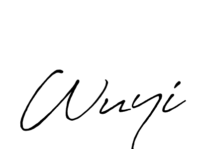 How to Draw Wuyi signature style? Antro_Vectra_Bolder is a latest design signature styles for name Wuyi. Wuyi signature style 7 images and pictures png