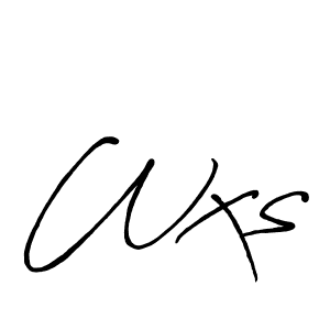 Once you've used our free online signature maker to create your best signature Antro_Vectra_Bolder style, it's time to enjoy all of the benefits that Wxs name signing documents. Wxs signature style 7 images and pictures png