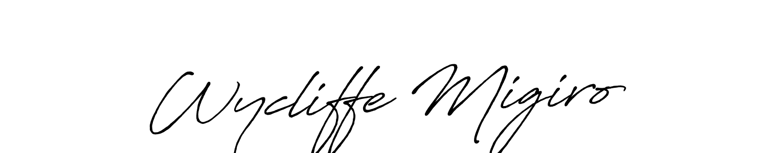 You can use this online signature creator to create a handwritten signature for the name Wycliffe Migiro. This is the best online autograph maker. Wycliffe Migiro signature style 7 images and pictures png