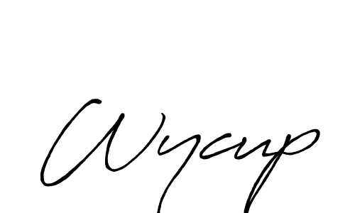 Check out images of Autograph of Wycup name. Actor Wycup Signature Style. Antro_Vectra_Bolder is a professional sign style online. Wycup signature style 7 images and pictures png