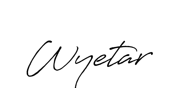 How to Draw Wyetar signature style? Antro_Vectra_Bolder is a latest design signature styles for name Wyetar. Wyetar signature style 7 images and pictures png