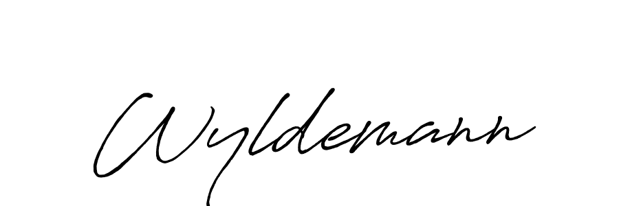 It looks lik you need a new signature style for name Wyldemann. Design unique handwritten (Antro_Vectra_Bolder) signature with our free signature maker in just a few clicks. Wyldemann signature style 7 images and pictures png