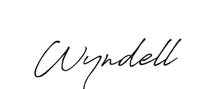 Similarly Antro_Vectra_Bolder is the best handwritten signature design. Signature creator online .You can use it as an online autograph creator for name Wyndell. Wyndell signature style 7 images and pictures png