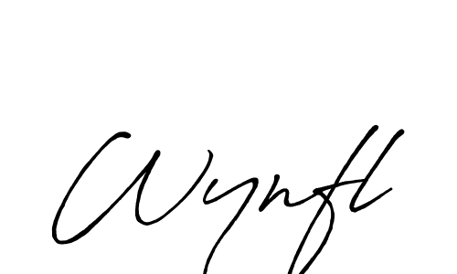 Once you've used our free online signature maker to create your best signature Antro_Vectra_Bolder style, it's time to enjoy all of the benefits that Wynfl name signing documents. Wynfl signature style 7 images and pictures png