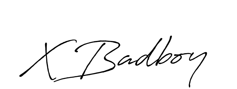 Once you've used our free online signature maker to create your best signature Antro_Vectra_Bolder style, it's time to enjoy all of the benefits that X Badboy name signing documents. X Badboy signature style 7 images and pictures png