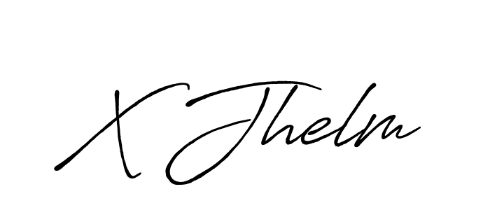 You should practise on your own different ways (Antro_Vectra_Bolder) to write your name (X Jhelm) in signature. don't let someone else do it for you. X Jhelm signature style 7 images and pictures png