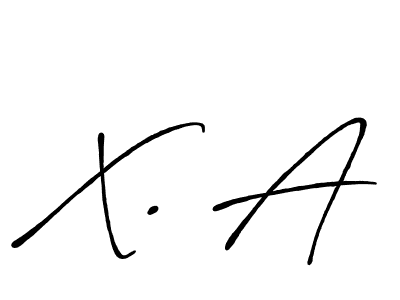 How to make X. A name signature. Use Antro_Vectra_Bolder style for creating short signs online. This is the latest handwritten sign. X. A signature style 7 images and pictures png