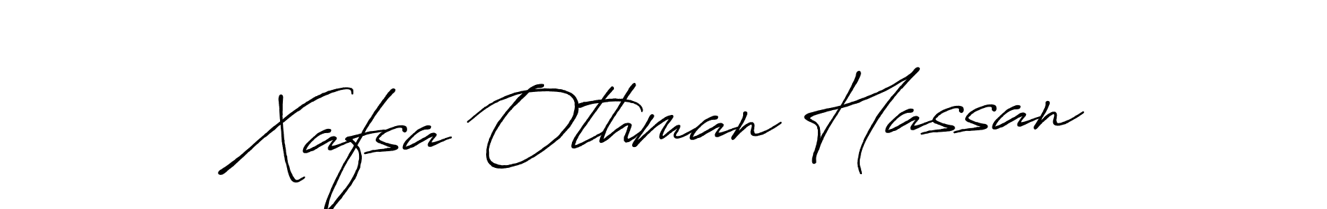 You should practise on your own different ways (Antro_Vectra_Bolder) to write your name (Xafsa Othman Hassan) in signature. don't let someone else do it for you. Xafsa Othman Hassan signature style 7 images and pictures png