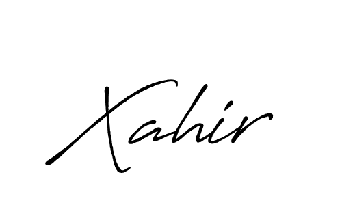 Similarly Antro_Vectra_Bolder is the best handwritten signature design. Signature creator online .You can use it as an online autograph creator for name Xahir. Xahir signature style 7 images and pictures png