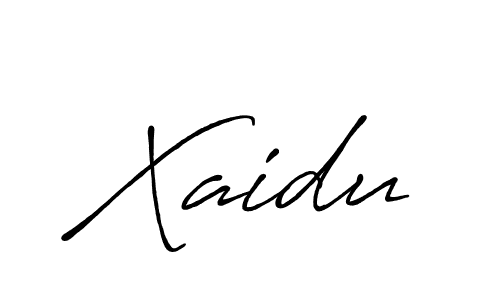 Once you've used our free online signature maker to create your best signature Antro_Vectra_Bolder style, it's time to enjoy all of the benefits that Xaidu name signing documents. Xaidu signature style 7 images and pictures png