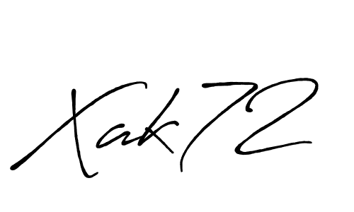 Design your own signature with our free online signature maker. With this signature software, you can create a handwritten (Antro_Vectra_Bolder) signature for name Xak72. Xak72 signature style 7 images and pictures png