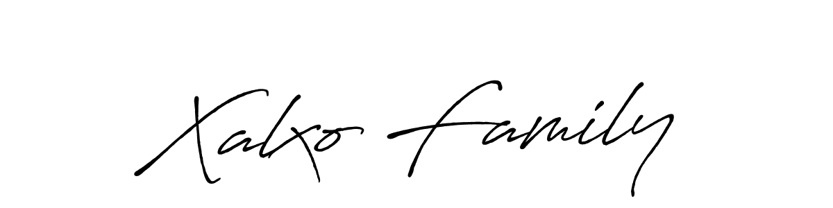 Check out images of Autograph of Xalxo Family name. Actor Xalxo Family Signature Style. Antro_Vectra_Bolder is a professional sign style online. Xalxo Family signature style 7 images and pictures png
